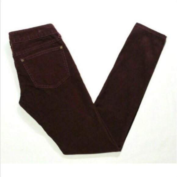 Free People Denim - FREE PEOPLE Corduroy Skinny Leg Jeans 2683E1M